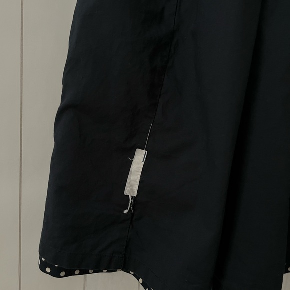 Gap 2 pieces little girl navy w/white polka dots - Picture 6 of 15